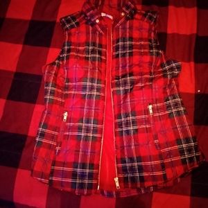 Crown & Ivy zipper vest size PM